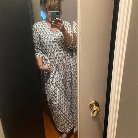 Buy Hand Block Printed Dress, Block Print Dress, Indian Tunics, Hand ...