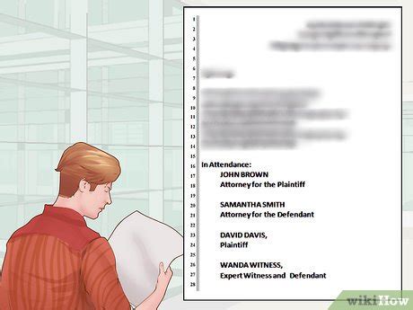 Image result for Court Hearing Transcript Sample