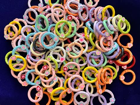 Fancy Keyrings (10 Pcs) (27 mm) – Art Grail