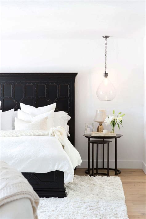 bedroom ideas black bed frame