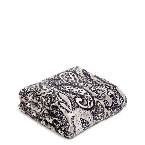 Vera Bradley Women's Fleece Plush Throw Blanket Stratford Paisley ...