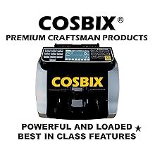 COSBIX Bank Grade Cash Counting Machine Mixed Denomination, Value ...