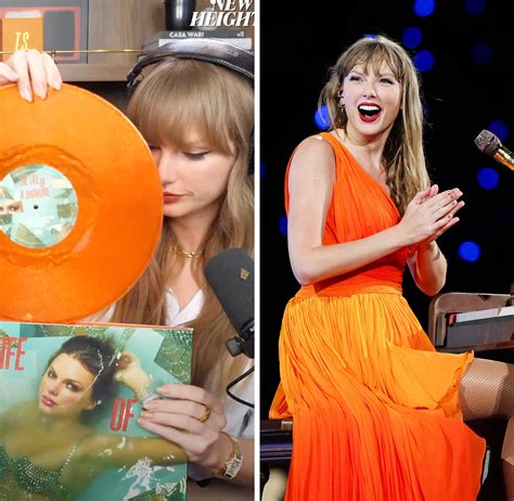 Taylor Swift on Why She Chose Orange for 'The Life of a Showgirl' Color