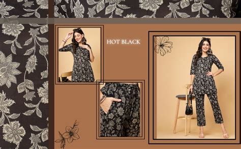 Buy Pistaa's Women's Cotton Printed Night Suit Relaxed Fit Top And ...