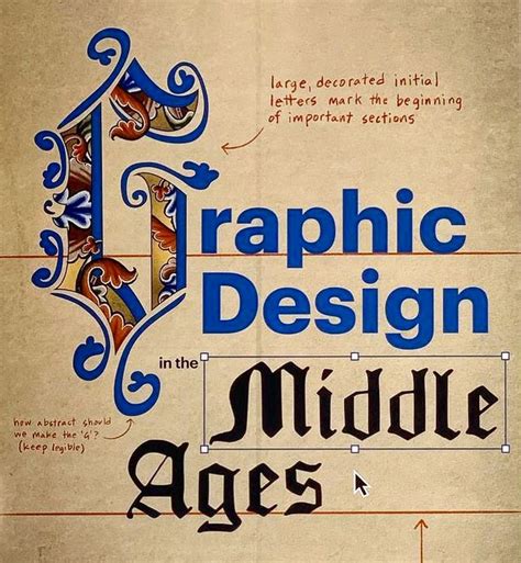 Graphic Design in the Middle Ages | Congrats to Sam Truman ...