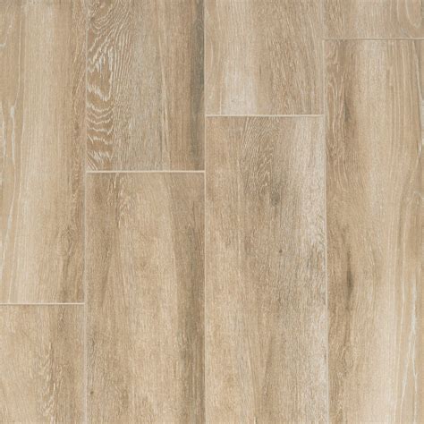 Truewood Cream Wood Plank Porcelain Tile - 9 x 47 - 100480698 | Floor ...