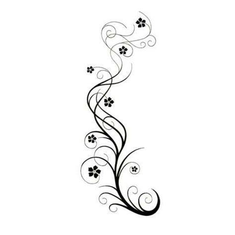 Tattoo Designs Of Flowers On Vines