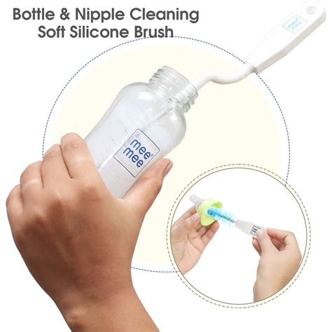 Buy MEEMEE BOTTLE AND NIPPLE CLEANING BRUSH (BLUE) (BLUE) Online & Get ...