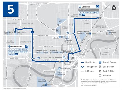 Edmonton Transit Service Routes 的图像结果