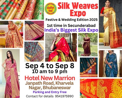 Silk Weaves Expo - Indias Biggest Silk Expo in Bhubaneswar, Hotel New ...