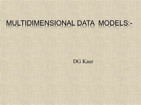 Image result for Multidimensional Data