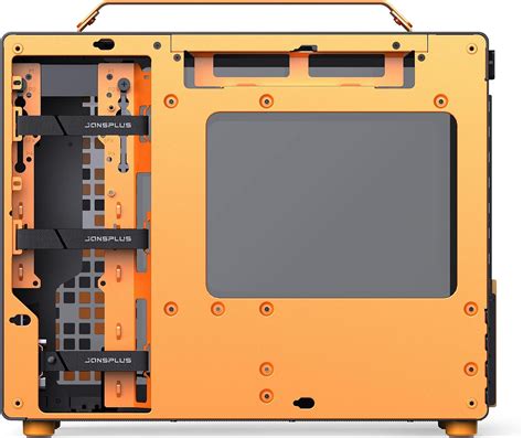 JONSBO/JONSPLUS Z20 Orange/Black Micro-ATX Mini India | Ubuy
