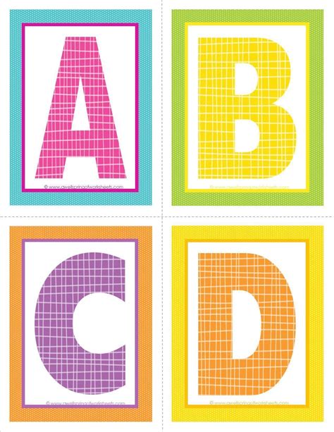 Free Alphabet Letters Printable | Perkins