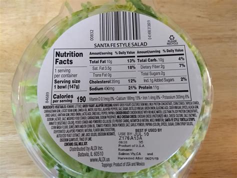 chef salad nutrition content - Berenice Fredrickson