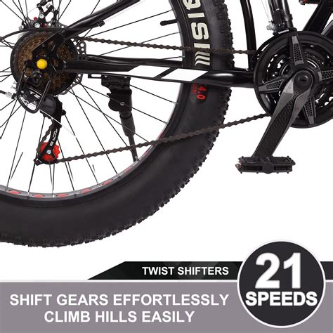 Fat Tire Bikes for Men 26 Inch, Fat Tire Mountain Bike for Women ...