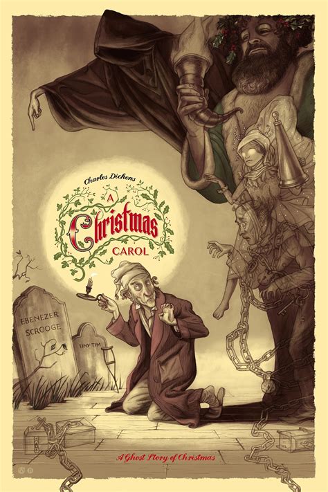Tiny Tim Christmas Carol Drawing