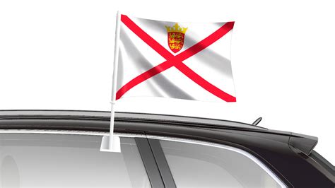 Jersey (Channel Islands) Car Flag - Hampshire Flag Company