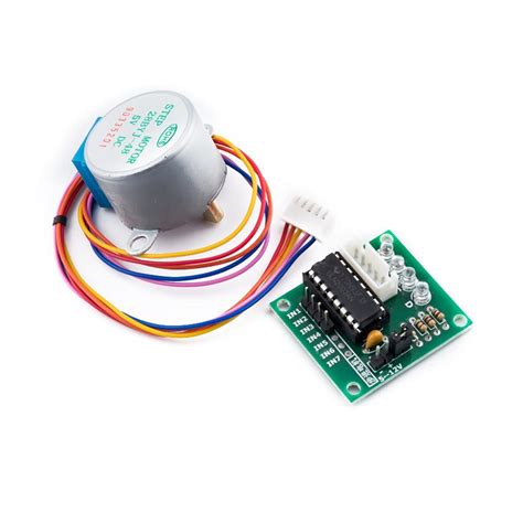 DC Motor 28BYJ-48 5V 4 Phase D C Gear Stepper Motor + ULN2003 Driver ...