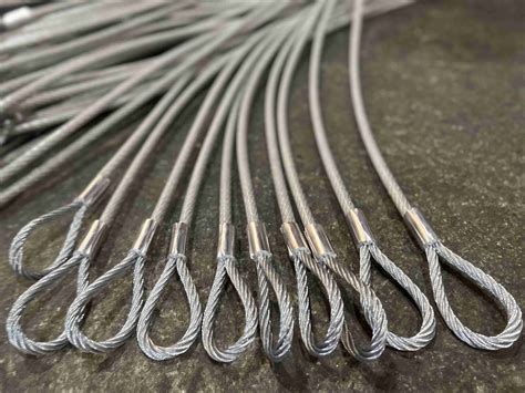 Crane Lifting Cable, 19xk7 Compacted Steel Wire Rope 1960 kN / mm2 ...