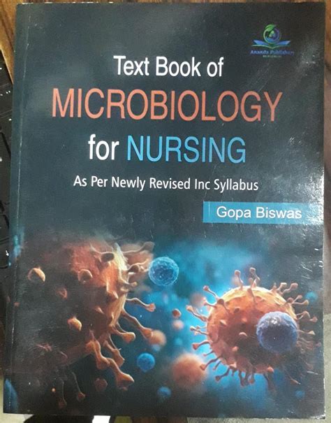 Buy Text Book of Microbiology for Nursing As per Newly Revised Inc ...