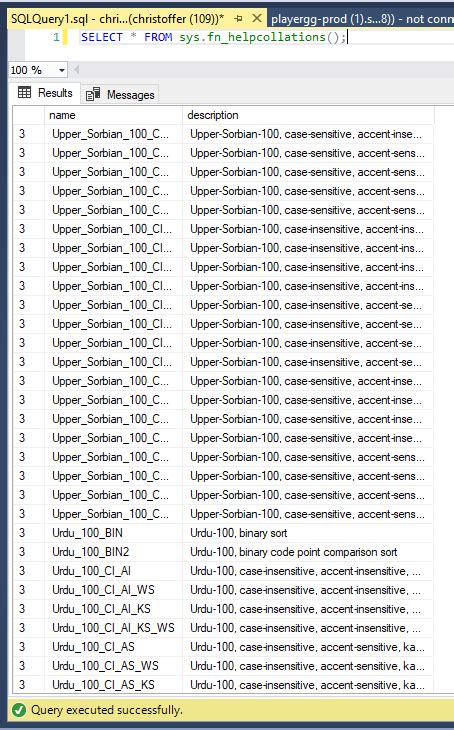 Image result for SQL Server Character Set UTF-8