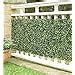 Buy Go Hooked Artificial Grass Vertical Wall Small Leaves Tiles ...