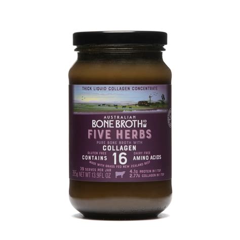 Abbco Five Herb Beef Bone Broth Concentrate With Italian Herbs ...