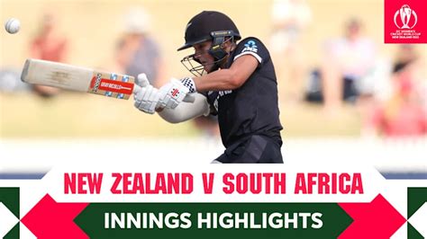 M16 Innings Highlights: New Zealand v South Africa | ICC Women's ...