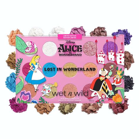 Amazon.com : wet n wild Lost In Wonderland Eye & Face Palette Alice In ...