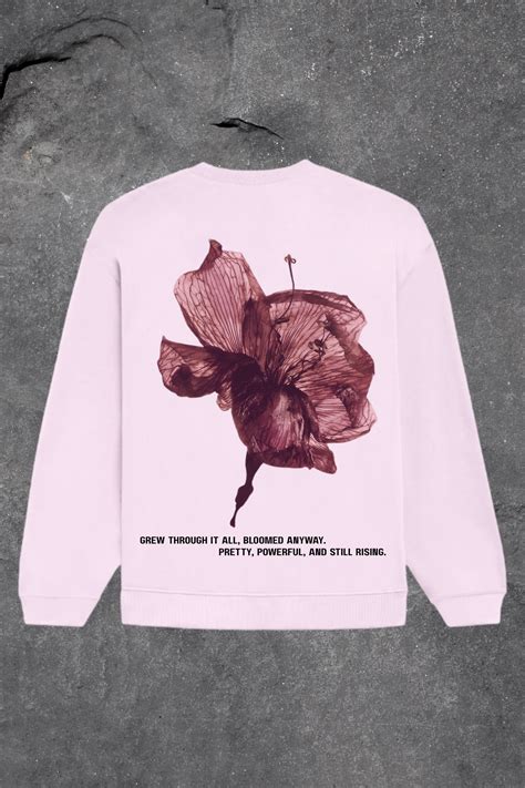 The Poetry Of Bloom Sweatshirt – Psypher