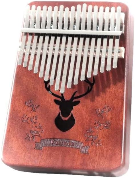 HONHAND Kalimba 17 Keys Thumb Piano, Easy to Learn Portable Musical ...