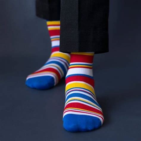 SockSoho Colorful Stripes Socks - Hawaii Edition