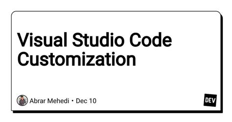 Image result for vs Code Console Customizer