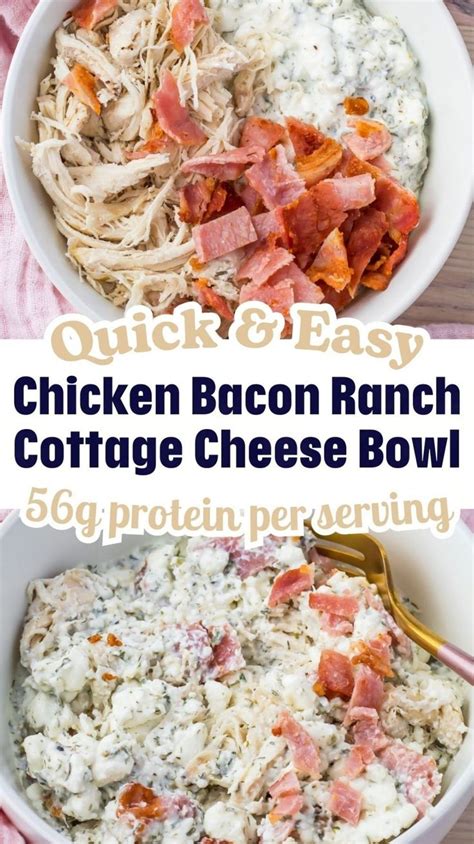 Effortless Chicken Bacon Ranch Bowl for Busy Days - Bacon in 2025 ...