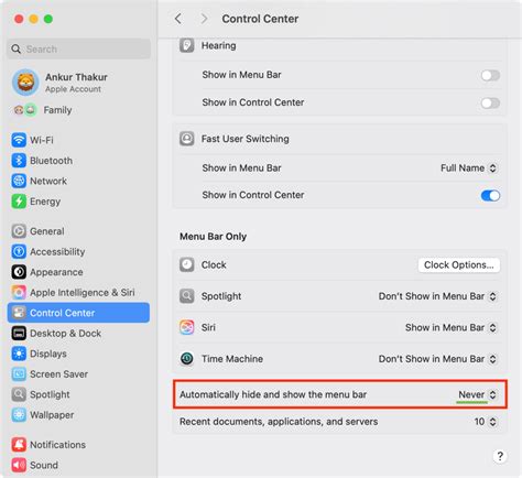 Image result for Screen Menu Bar