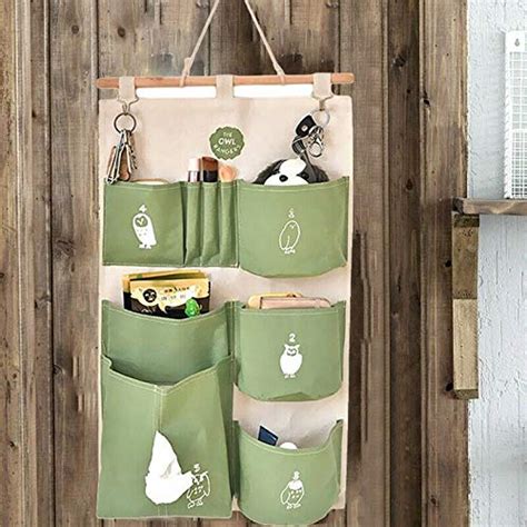 Ketsicart Decorative Home Organizer Wall Door Pouch Holder Closet ...