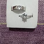 MEENAZ Couple Finger Ring Combo for women girls Men Boys girlfriend ...