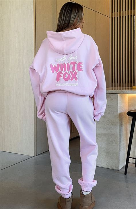 With Love Always Sweatpants Baby Pink | White Fox Boutique