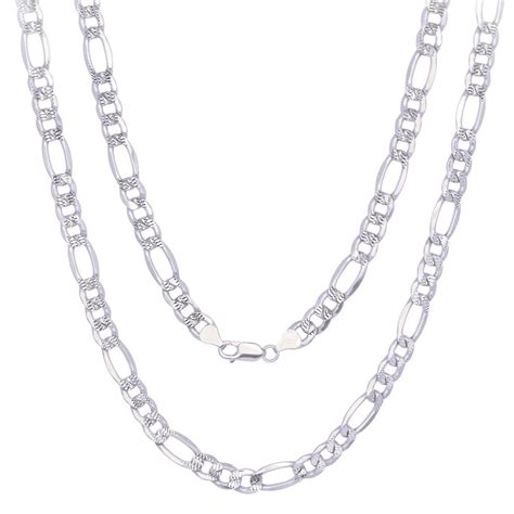 Cadenas Para Hombre y Mujer de Plata 925 de Ley Esterlina Eslabon ...