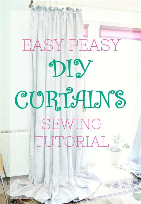 Sewing Curtains Tutorials 的图像结果