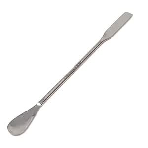 Buy Stainless Steel Lab Spatula Micro Sampling Scoop Spoon with Double ...