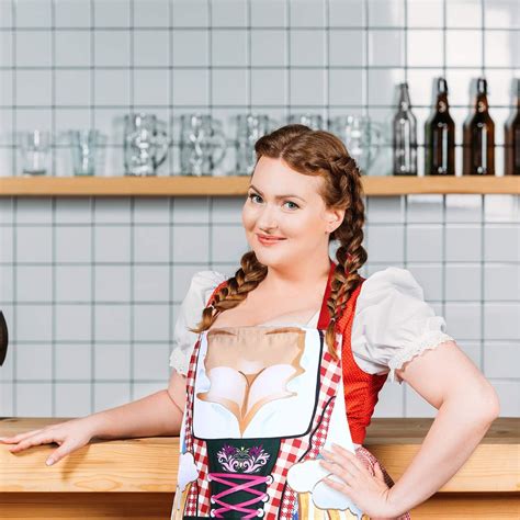 Buy Oktoberfest Apron German Oktoberfest Dirndl Dress in the Style of ...