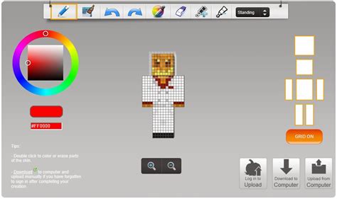 Image result for How to Create Your Minecraft Skin On Computer