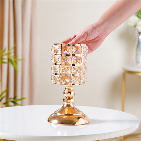 Luxe Crystal Votive Candle Holder Stand Small