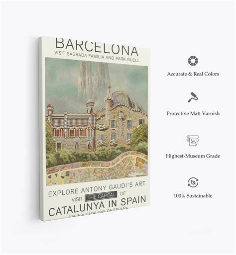 Buy Barcelona print Wall Art Online at Best Price – Dessine Art