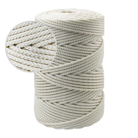 Cabo trenzado de Nylon alta tenacidad (bobinas 1 kgs)--blanco | Naval ...