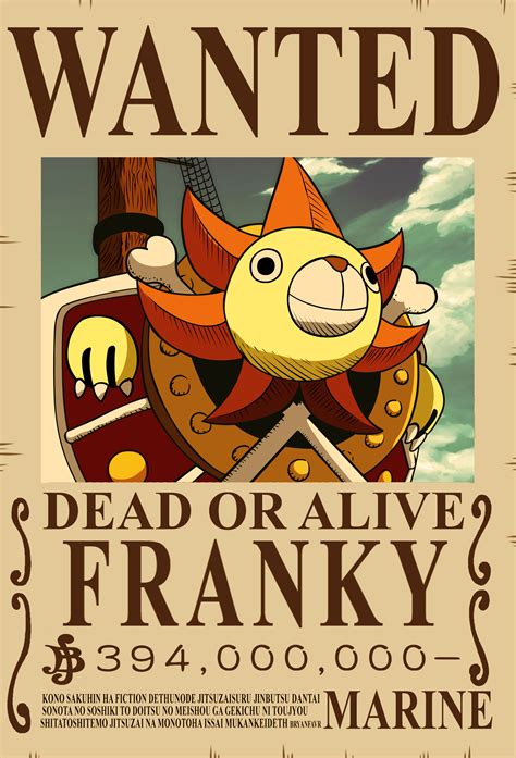 Monkey d luffy bounty wanted poster one piece – Artofit