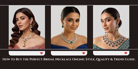 How to Buy the Perfect Bridal Necklace Online: Style, Quality & Trend ...