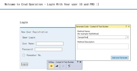 Image result for Coded UI Test Examples
