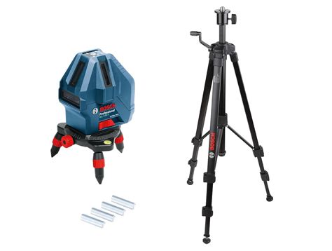 Bosch Gll5-50X Line Laser Level 50M Range + Bt150 Tripod, Tread 5/8 ...